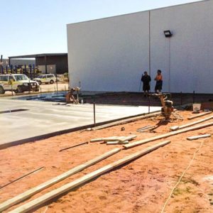 commercial industrial concreting slabs hard stand and driveways in bunbury