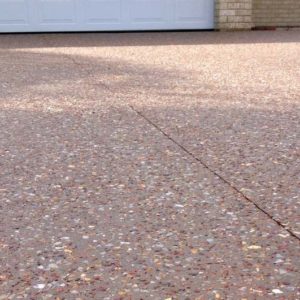 exposed aggregate driveway in harvey