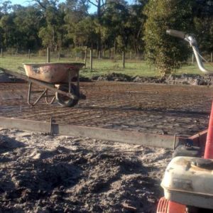 shed slabs and house pads in bunbury
