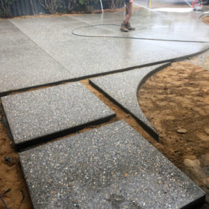 exposed aggregate driveways and busselton